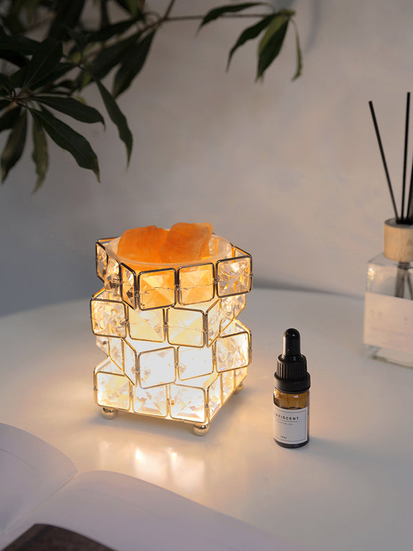 Fire Aromatherapy Crystal Diffuser Indoor Durable Household Night Light